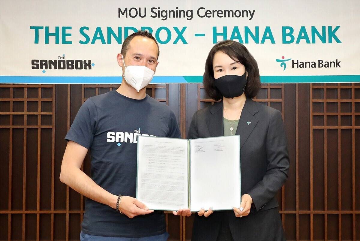 The Sandbox и KEB Hana Bank объявили о партнёрстве для создания глобальной бизнес-модели