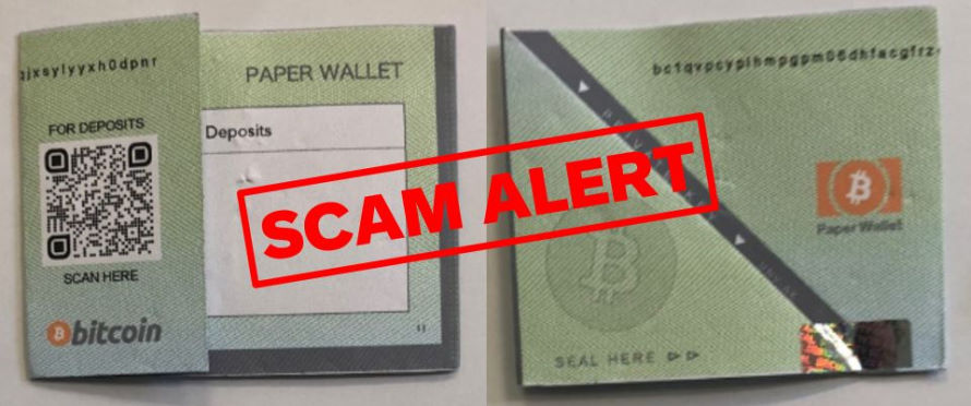 Холодный кошелек для криптовалюты, который мошенники использовали для кражи криптовалюты